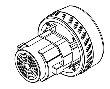 Вакуумный мотор (турбина) для Comac Vispa 35B