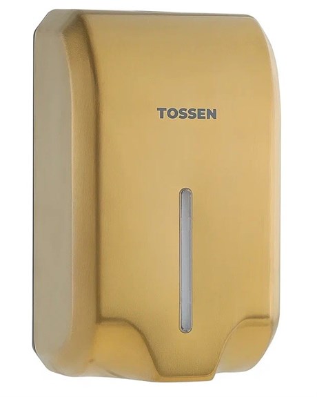 TOSSEN AL-7206 MS (Imperial Gold) - сенсорный диспенсер для мыла/дезинфицирующих средств (капля) - фото 6507