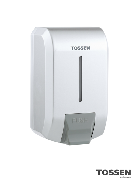 TOSSEN MN-7226 PM (Silver Classic) - механический дозатор жидкого мыла - фото 6832