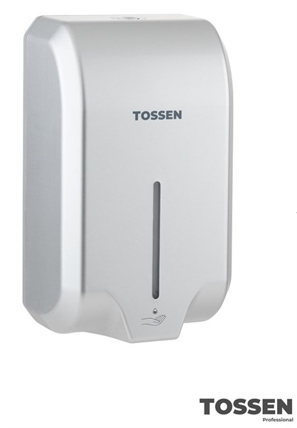 TOSSEN AL-7206 PM - сенсорный диспенсер для мыла/дезинфицирующих средств  (коллекция "Классический серый") - фото 6962