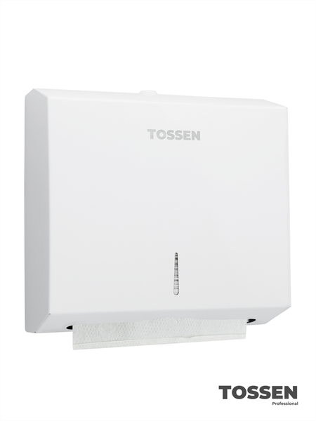 TOSSEN Z-400 MW (Arctic White) - диспенсер бумажных полотенец - фото 7049