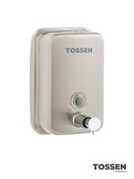 TOSSEN MN-500 M (Steel Line) - механический диспенсер жидкого мыла