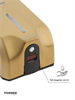 TOSSEN AL-7206 MS (Imperial Gold) - сенсорный диспенсер для мыла/дезинфицирующих средств (капля) - фото 6597