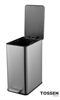 TOSSEN MV 1500 M - прямоугольное мусорное ведро, 15л. - фото 7168