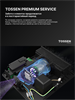 TOSSEN HS 1013 MS - высокоскоростная сушилка для рук (коллекция "Благородный графит") - фото 7361